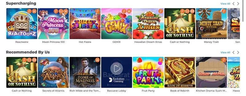 Slotty Vegas games
