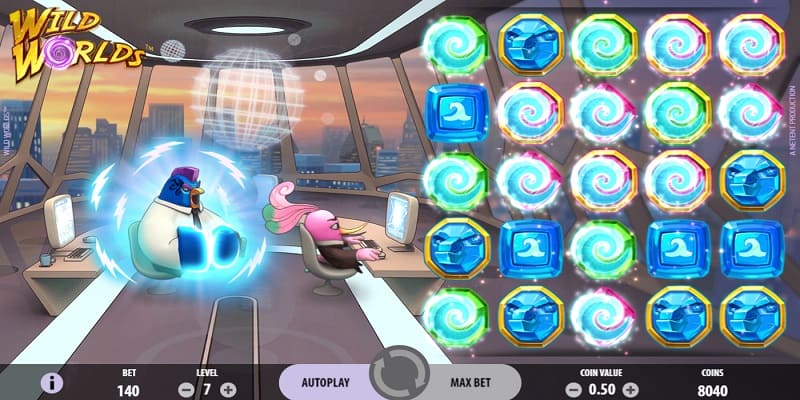 Wild Worlds スロット (Netent)