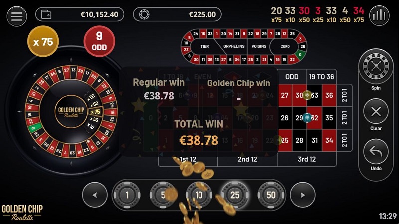 Golden Chip Roulette