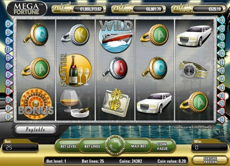 Megafortune slot