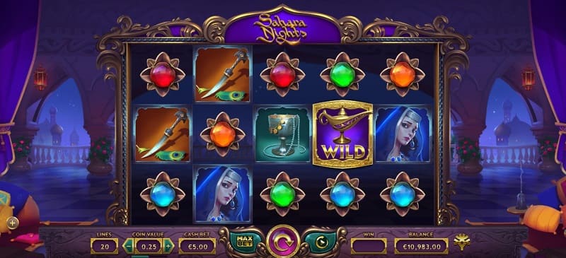 Sahara Nights game